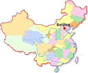 Beijing Location Map