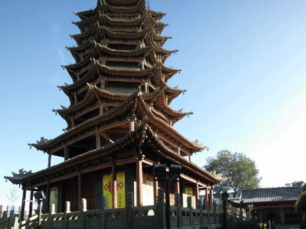 Wooden Pagoda Temple