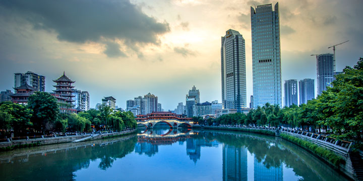 Chengdu City View