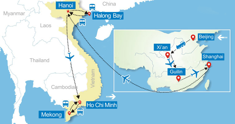 Best of China and Vietnam Tour