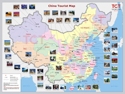 China Tourist Map