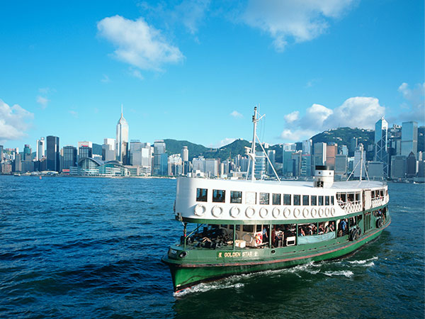 Take a Ferry in Hong Kong Victoria Harbor