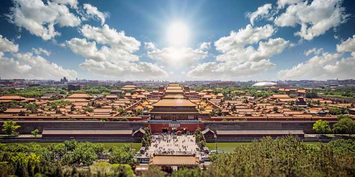 Beijing City View-Forbidden City