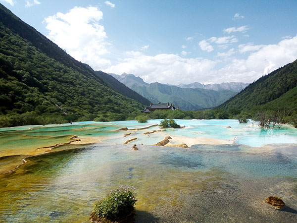 Huanglong scenic area
