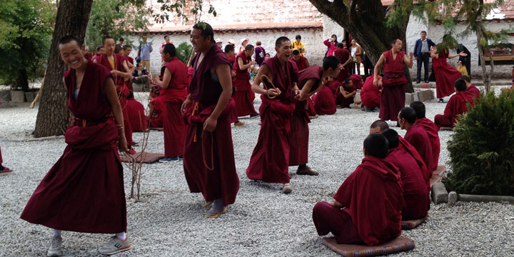 Sera Monastery monks debating