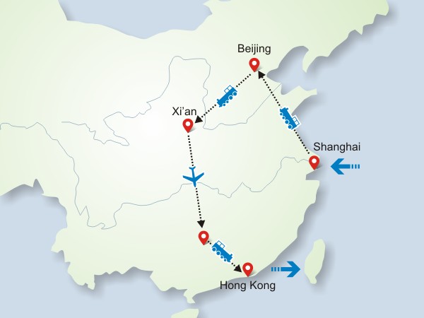 12 Days Impression China Golden Route Tour