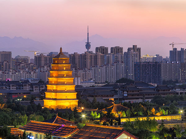 Xian City View