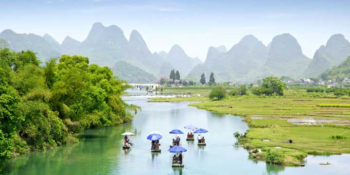 Most Beautiful Places in China - Guilin Li River
