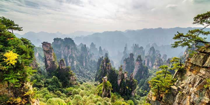 Most Beautiful Places in China - Zhangjiajie
